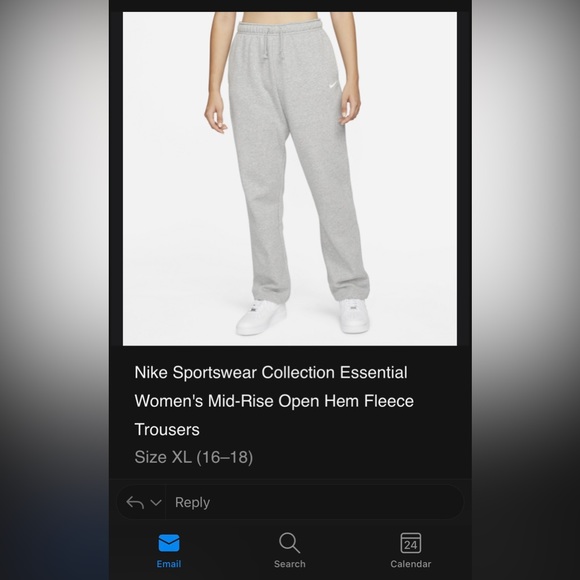 Nike grey sweatpants relaxed | Never worn - Picture 4 of 4